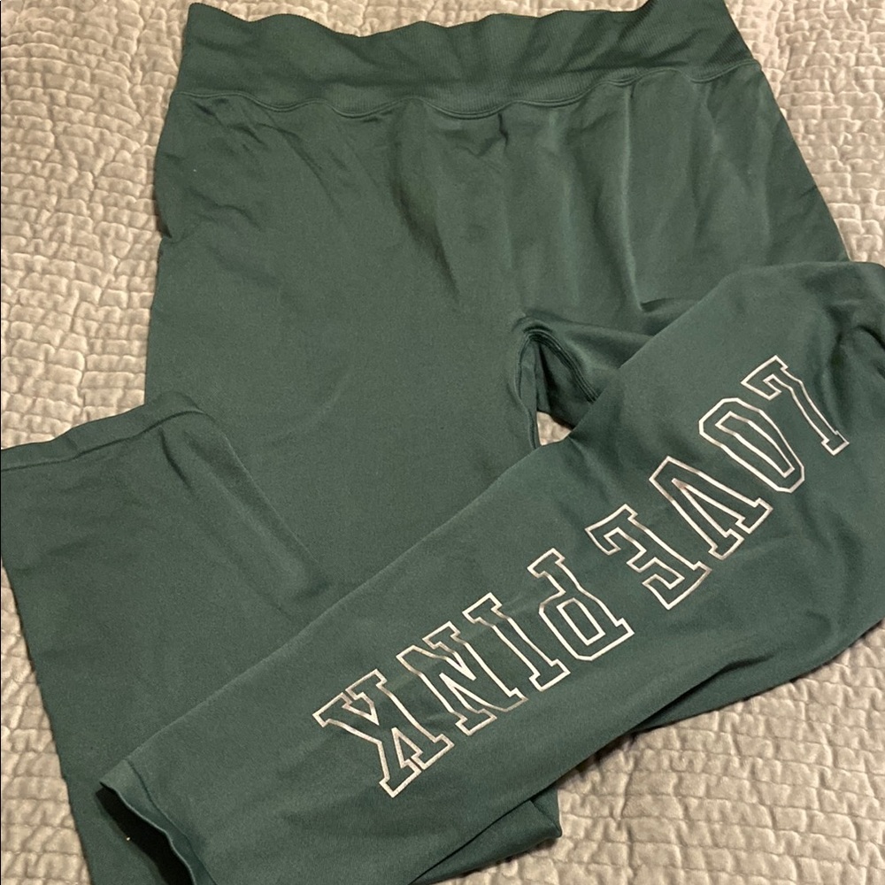 EUC Victorias Secret Pink Active Seamless Leggings